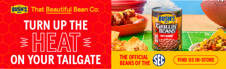 Bring the heat to gameday with Bush’s Grillin’ Beans—bold flavor from kickoff to final whistle!