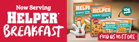 Helper Breakfast Hash Browns are now serving up comfort, flavor, and convenience all in one skillet. 